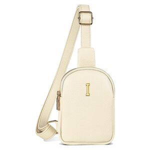 9055 Personalized Birthday Gift for Teen Girls, Sling Purse with Initial
